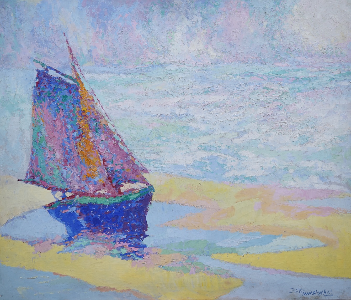 Jean Timmermans, Belgian (1899-1986), Avant la marée (Before the tide)